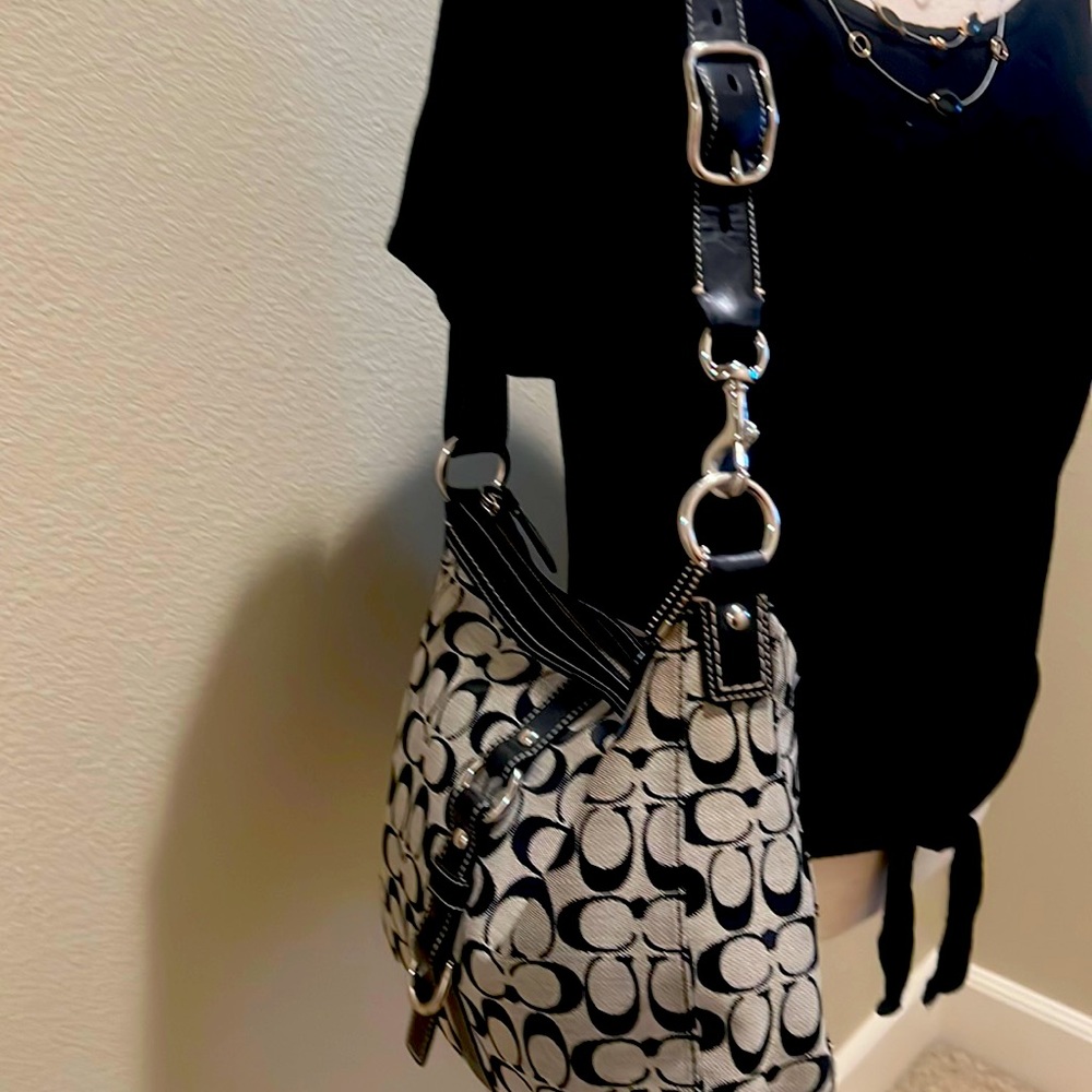 Coach monogram authentic bag- mint condition